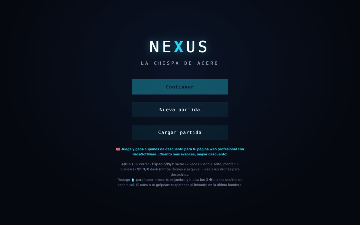 NEXUS — videojuego web de advergaming