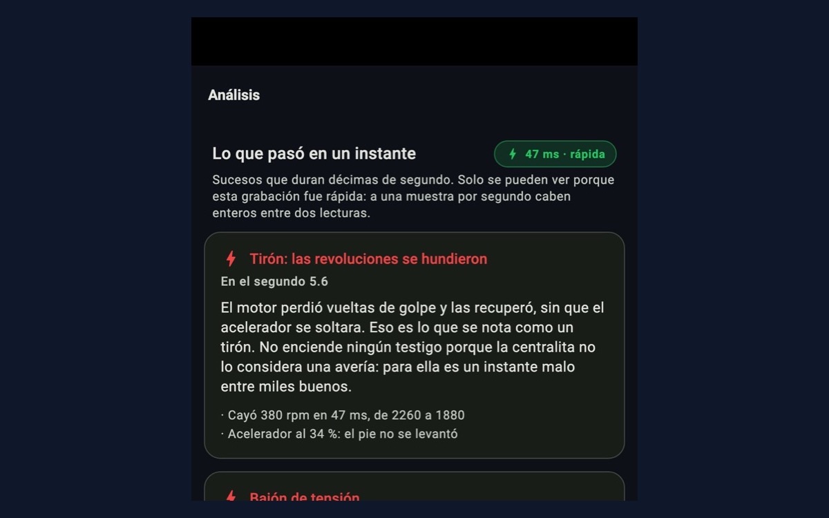 Obdia — escáner OBD2 de diagnóstico para el coche (iOS y Android)