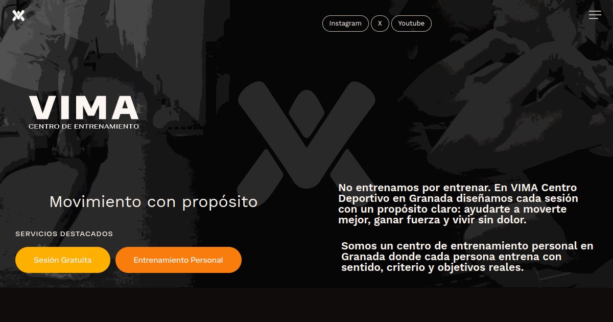 VimA Center — Centro de Entrenamiento Personal